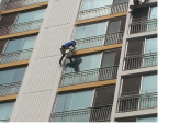 연재구 부전타워아파트 2세대 실리콘 보수작업현장